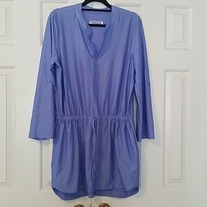 SPF 50 drawstring coverup with pockets. never worn
